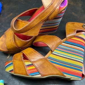 Colorful wedges